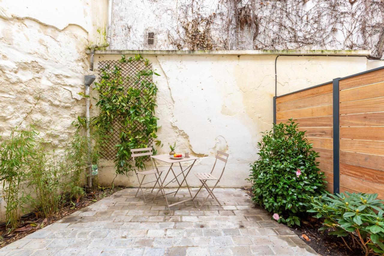 Апартаменты Boutik Boheme Le Jardin Montmartre Париж Экстерьер фото