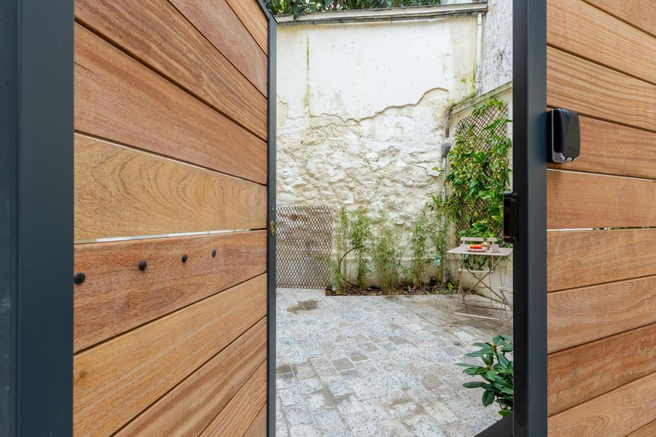 Апартаменты Boutik Boheme Le Jardin Montmartre Париж Экстерьер фото