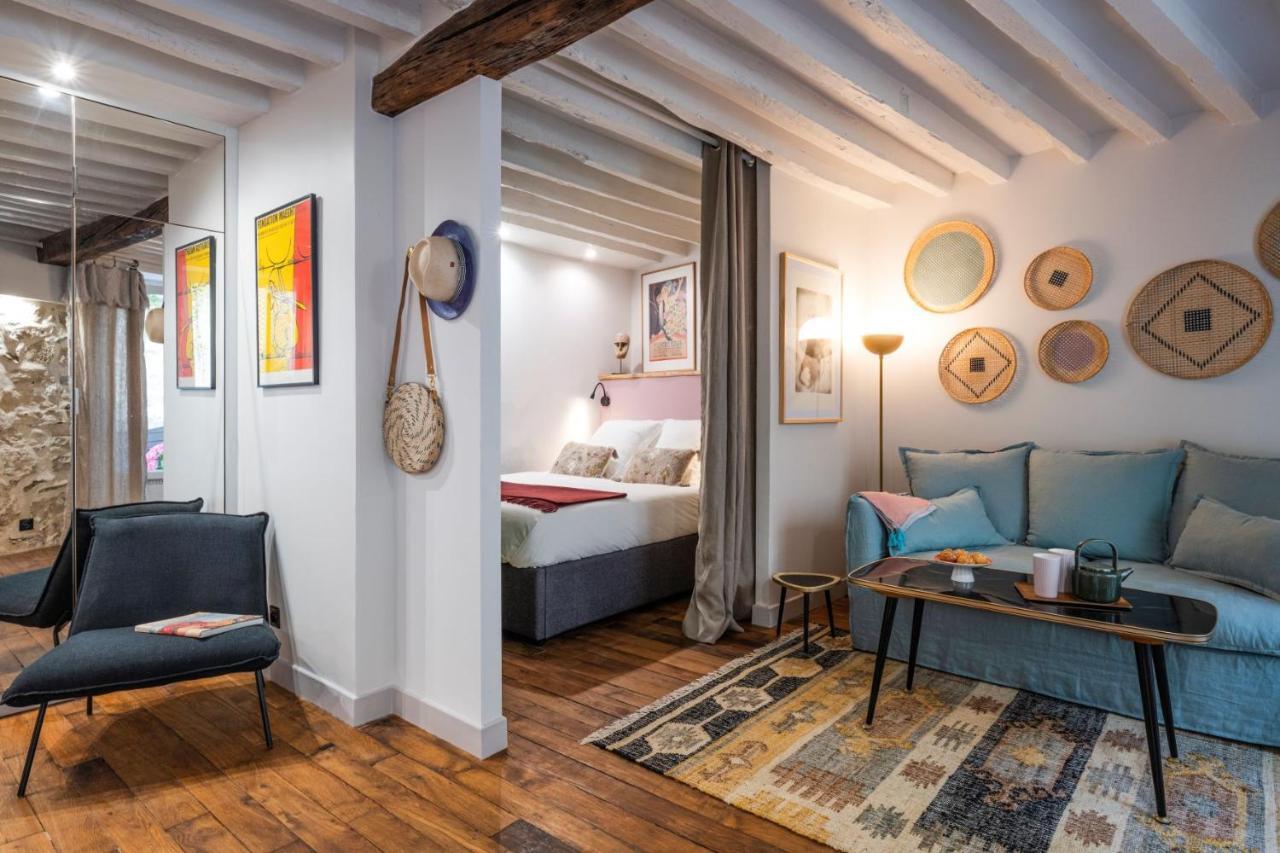 Апартаменты Boutik Boheme Le Jardin Montmartre Париж Экстерьер фото